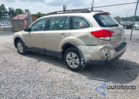 2010 Subaru Outback 2.5I from USA, damaged, VIN 4S4BRCAC5A3370915